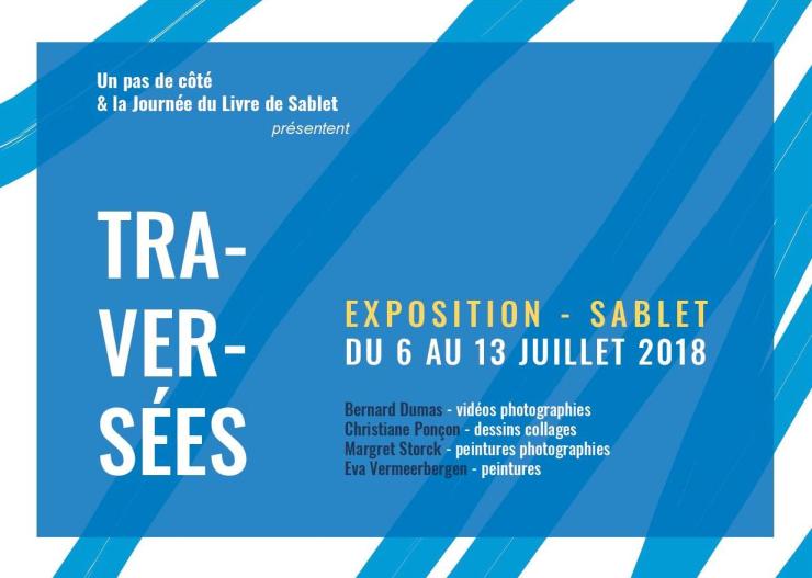 Traversées exposition Sablet du 6 au 13 juillet 2018