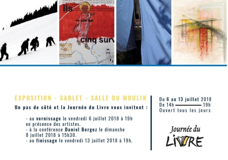 Traversées exposition Sablet du 6 au 13 juillet 2018